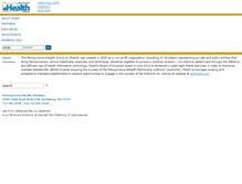 Tablet Screenshot of paehi.org